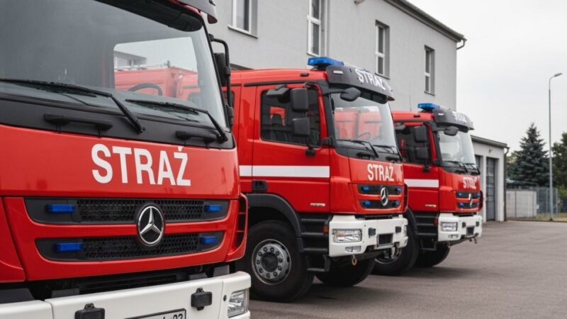 Bytom w ogniu: dramatyczne akcje straży pożarnej i zagrożenie tlenkiem węgla