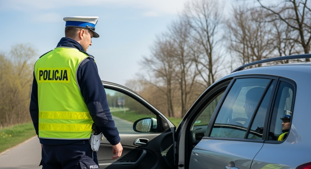 Kierowca bez uprawnień zatrzymany przez policję w Bytomiu