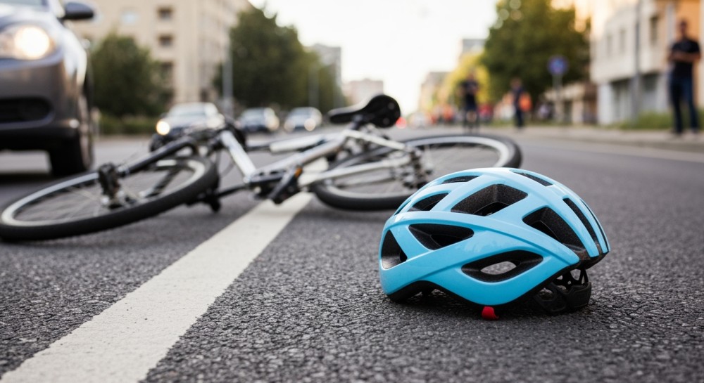 Czterech rowerzystów na podwójnym gazie w Bytomiu!