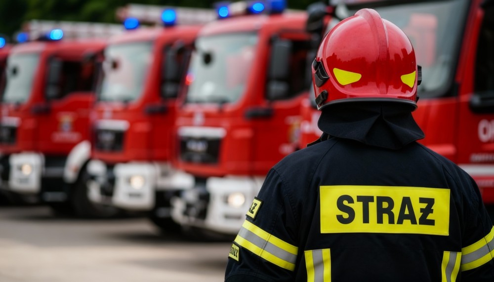 Nowy strażak w Bytomiu rozpoczął służbę od uroczystego ślubowania
