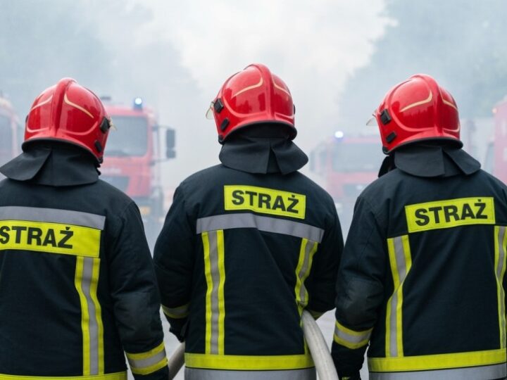 Pożar śmietnika w Bytomiu: Strażacy w akcji na ul. Rostka!