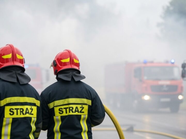 Błyskawiczne interwencje strażaków w Bytomiu: pożar i złamane drzewo w jednym dniu!