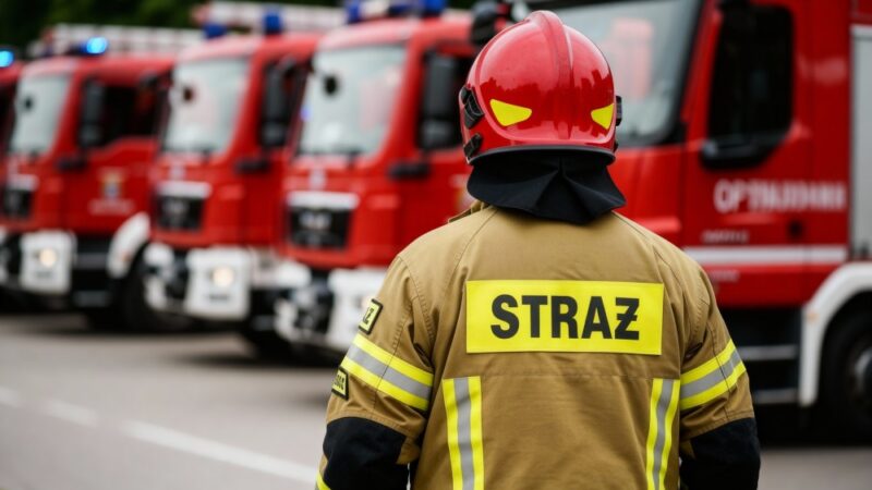 Nowi strażacy w Bytomiu rozpoczynają służbę od uroczystego ślubowania