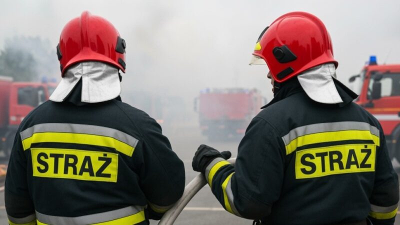 Pożar w Bytomiu: Szybka akcja straży uratowała mieszkańców!