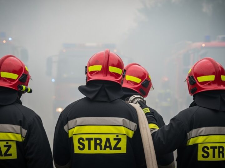 Pożar w Chorzowie! RCB apeluje: Zamknij okna i drzwi z powodu dymu
