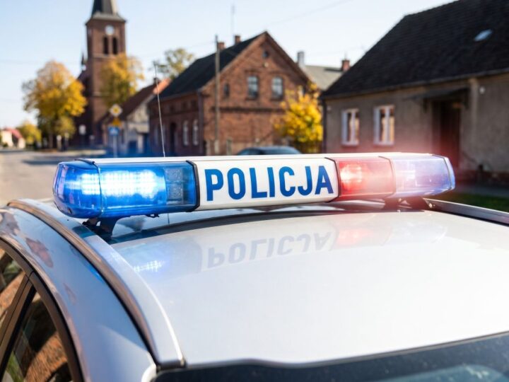 Agresywny pacjent szpitala w rękach policji